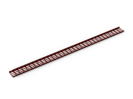 Snöräcke profildurk 2,33m röd