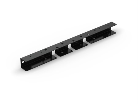 Fäste för takstege 580 mm svart