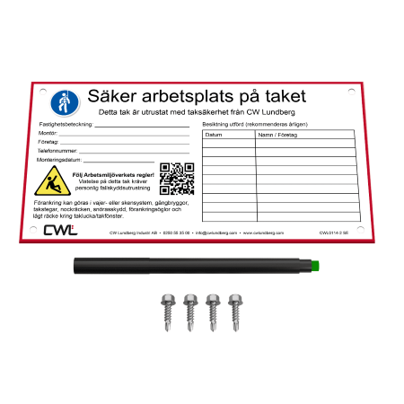 Informationsskylt Taktillträde